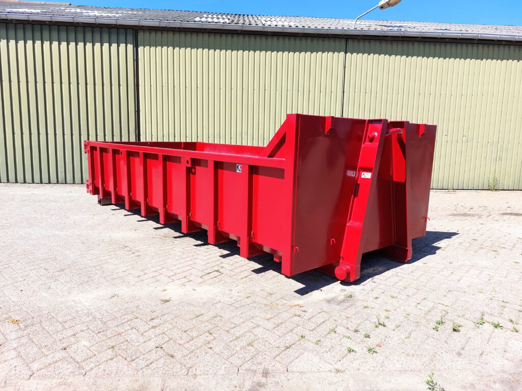 Rode haakarm container