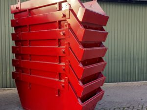 Rode portaal container 2,5m3