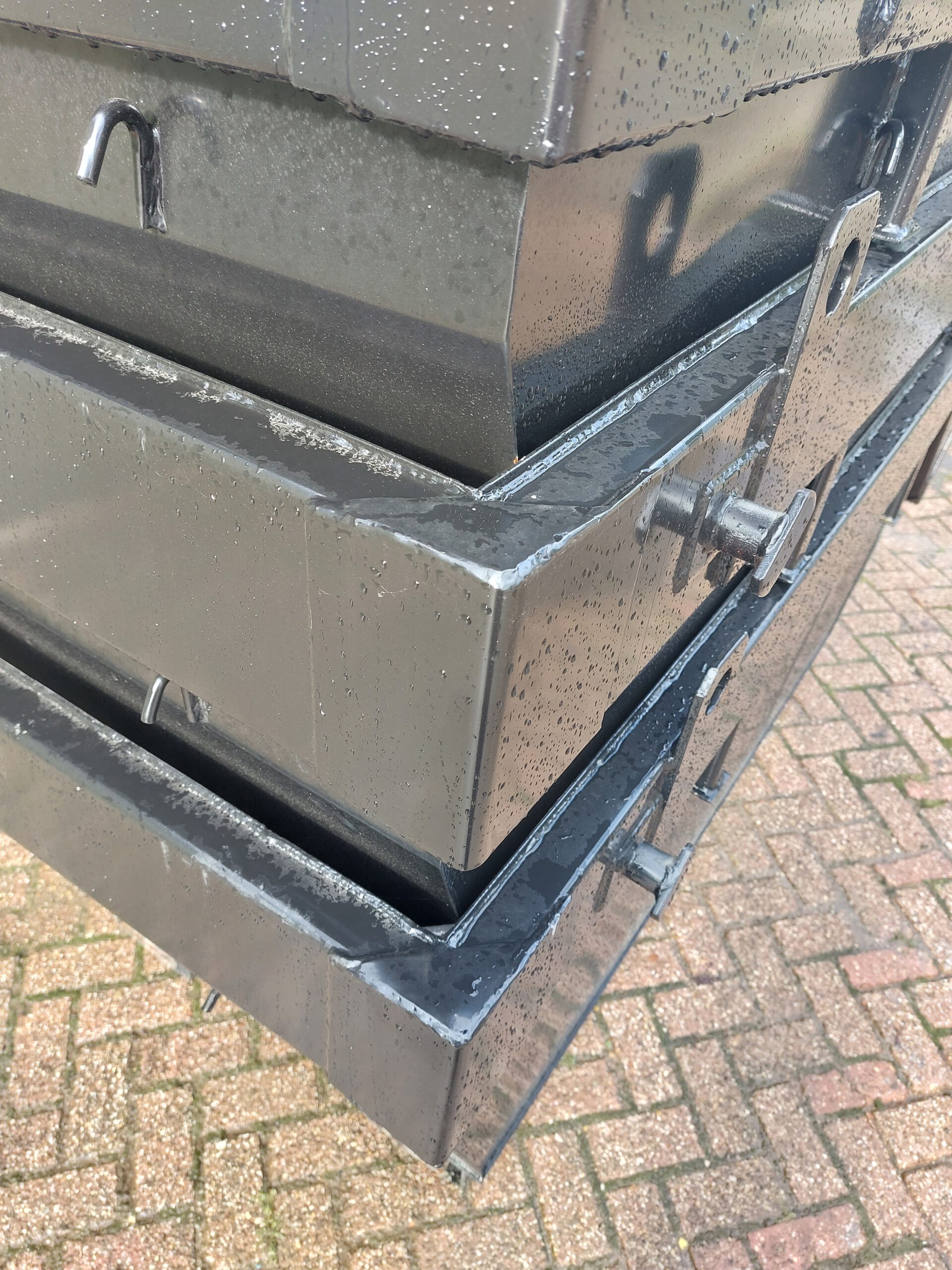 Nieuwe portaal container - 2,5m³ - 2,4m - zwart - Afbeelding 7