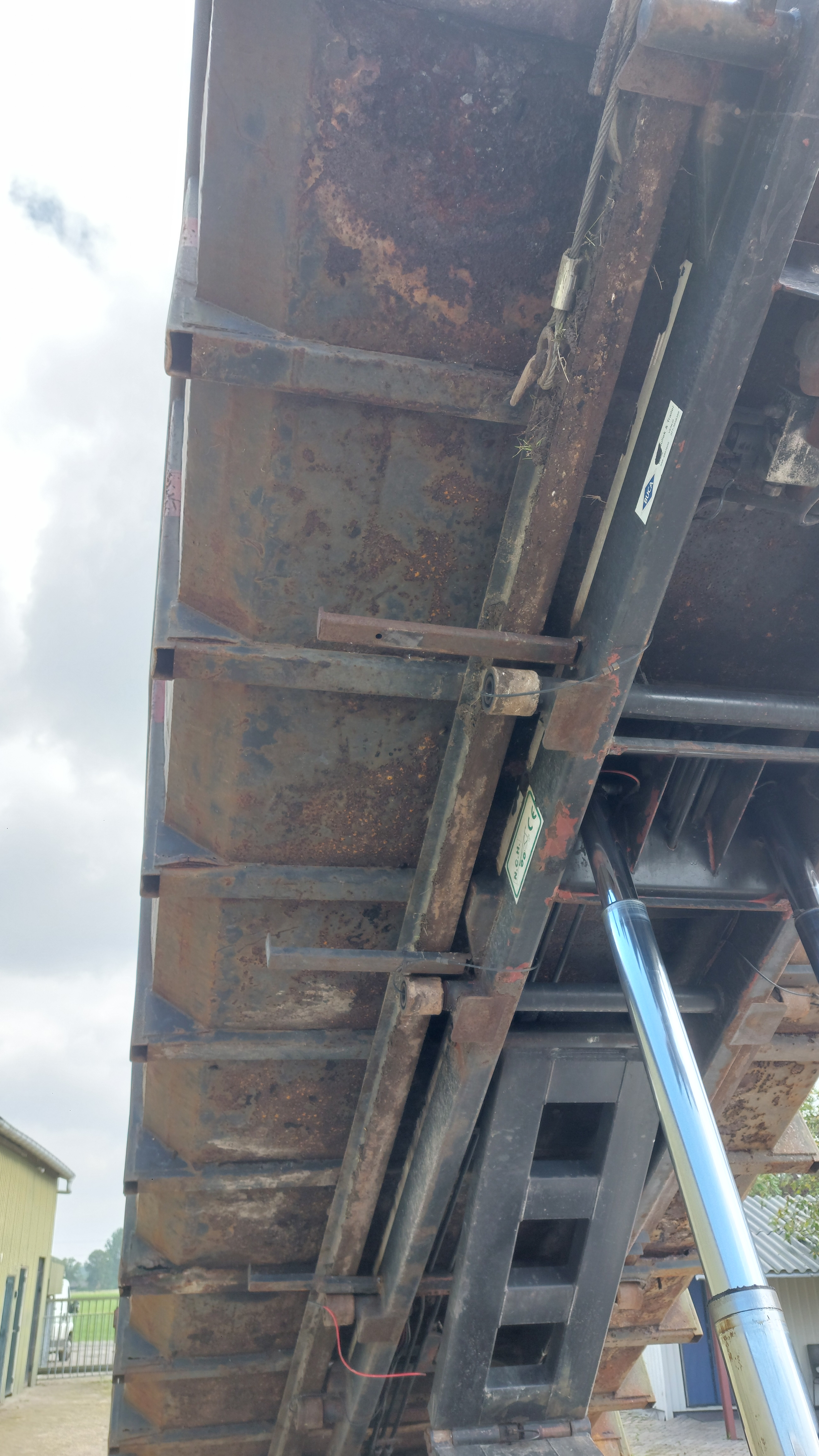 Gebruikte kabel container - 17m³ - 5,5m - rode streep - Afbeelding 6