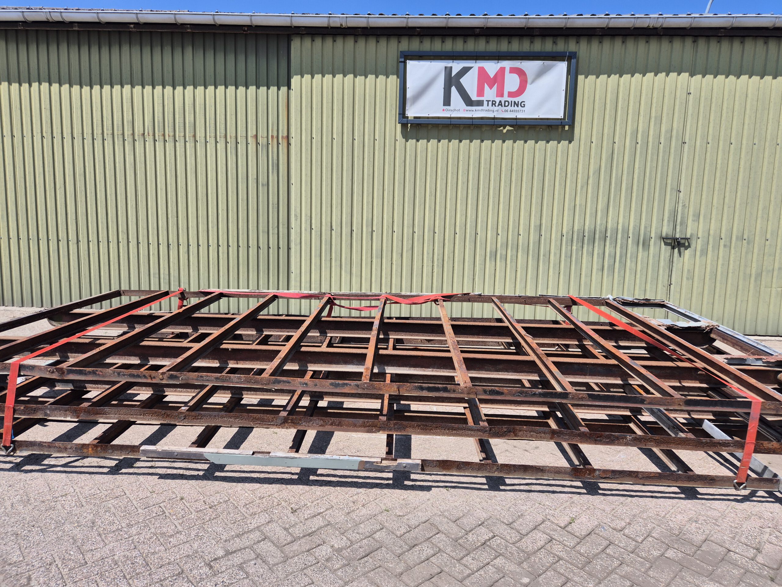 Gebruikte kabel container slee 6,2 meter