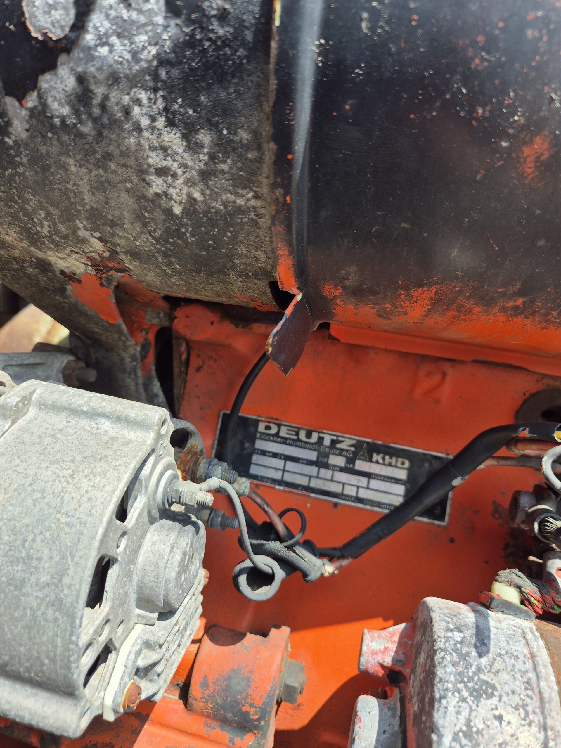 Gebruikte container met kraan - 6m - grijs/rood - Afbeelding 14