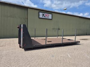Gebruikte haakarm laadvloer 5mx2,5m grijs