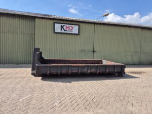 Gebruikte haakarm container 6m3 grijs