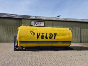 Gebruikte tankcontainer geel 21m3