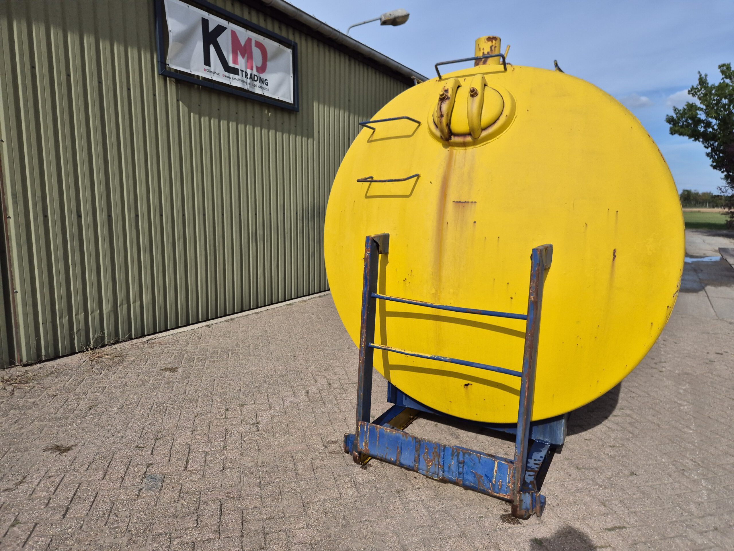 Gebruikte tankcontainer - 21m³ - 6m - geel - Afbeelding 7