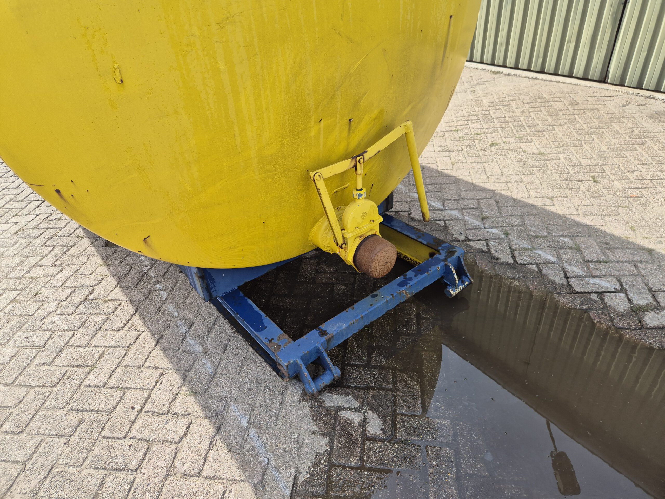 Gebruikte tankcontainer - 21m³ - 6m - geel - Afbeelding 6